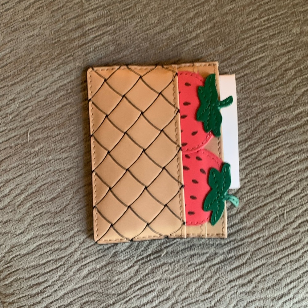 Kate spade strawberry wallet
